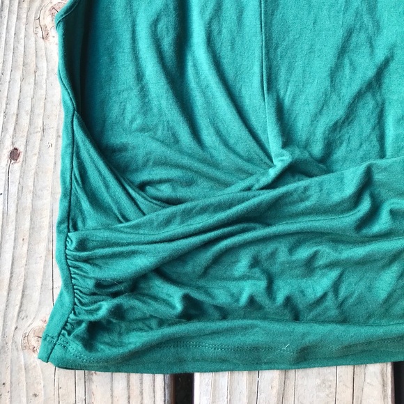 Aritzia Babylon wrap top - green small - Picture 2 of 5